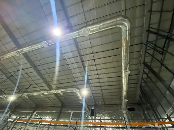 مكيف بكج 20طن شبه جديد استكات تركيب الدكت وتفصيل اسعارنا غير 12