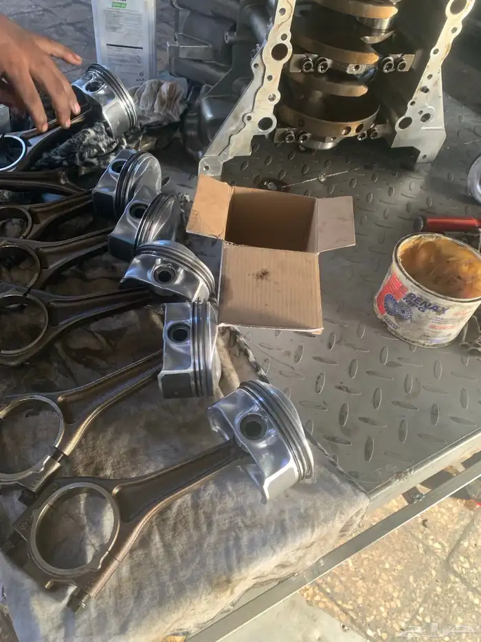 توضيب مكاين رنج وتوفير قطع غيار جديد ومستخدم وكاله وبضمان . 8