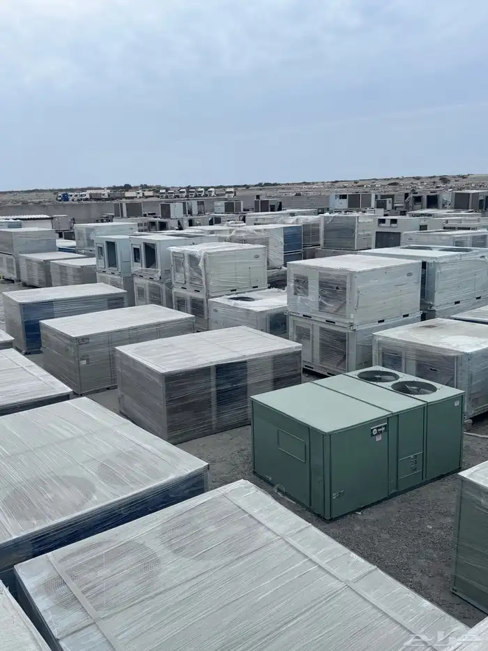 مكيف بكج 20طن شبه جديد استكات تركيب الدكت وتفصيل اسعارنا غير 3