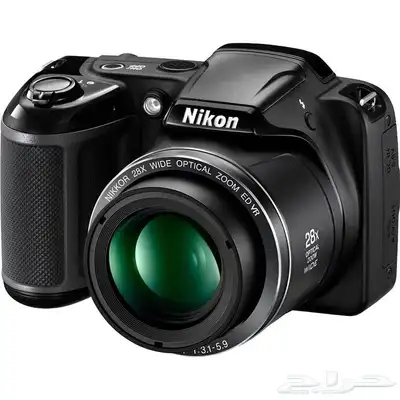 كاميرة نيكون NIKON CoolpixL340 شبه جديدة تنفع للمبتدئين 0