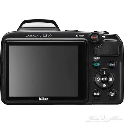 كاميرة نيكون NIKON CoolpixL340 شبه جديدة تنفع للمبتدئين 6