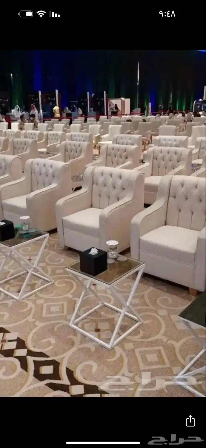 كراسي كنب فاخر ايجار وبيع الرياض 9