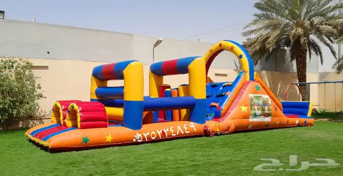 تاجير ملعب صابوني نطيطه زحليقه الرياض 3