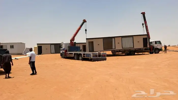 سطحه ونش دبل نقل بركسات غرف مولدات داخل وخارج الرياض 1