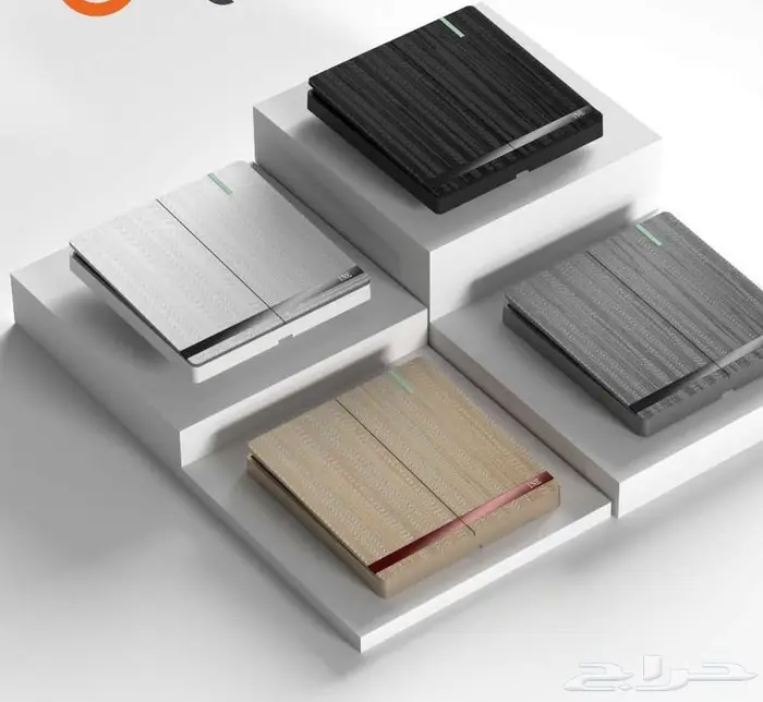 افياش ومفاتيح أسود ورمادي وأبيض بالجملة 8