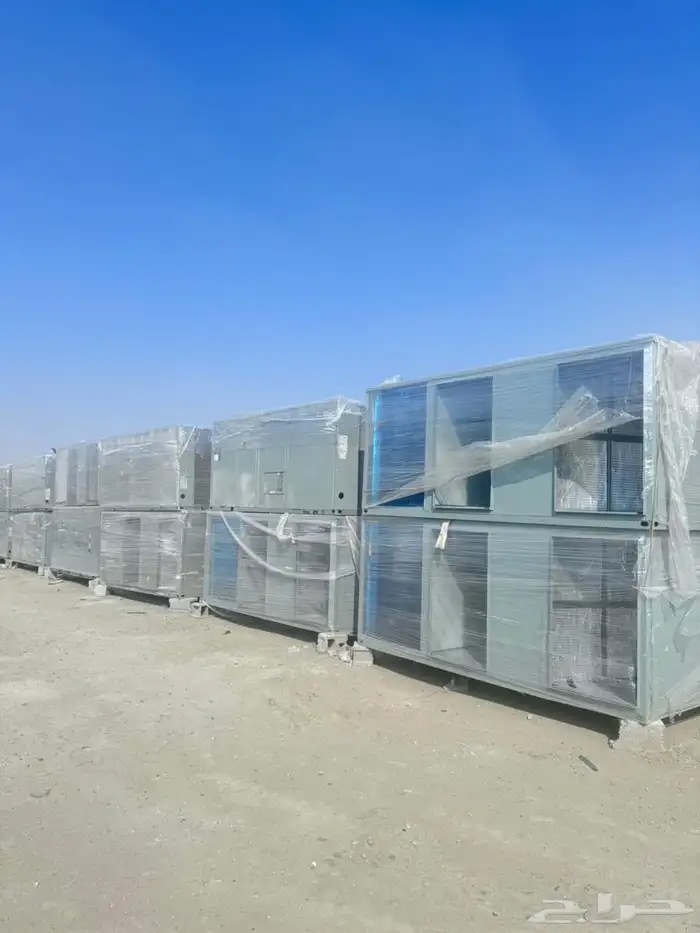 مكيف بكج 20طن شبه جديد استكات تركيب الدكت وتفصيل اسعارنا غير 10