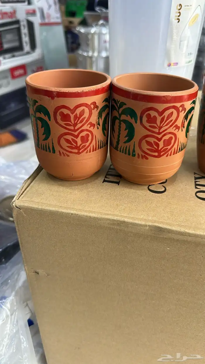 كوب فخار 4