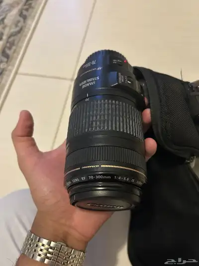 عدسة كانون زوم 70-300 3