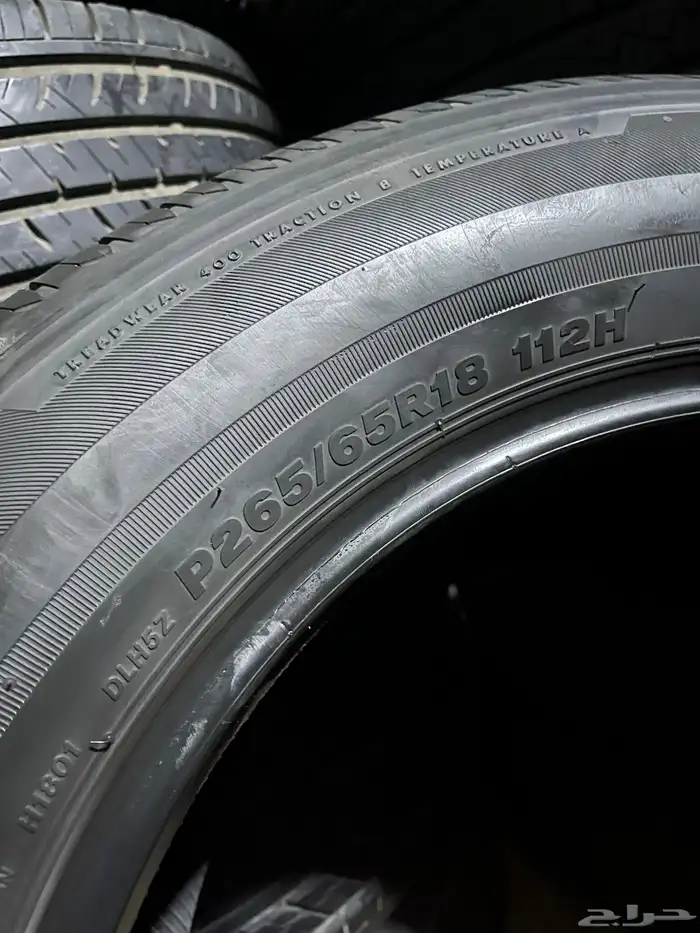 كفرات برجستون 265 65 18 2