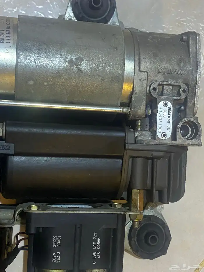 دينمو كمبروسر هواء وقسام هدروليك 2
