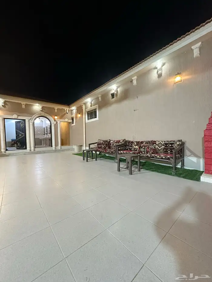 استراحة قسمين بمسطحات خضراء فالعرفاء 5
