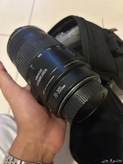 عدسة كانون زوم 70-300 2