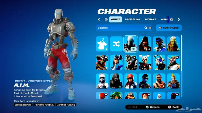 حساب بلاي ستيشن قيمته عالية للبيع روكيت ليق و فورت نايت 29