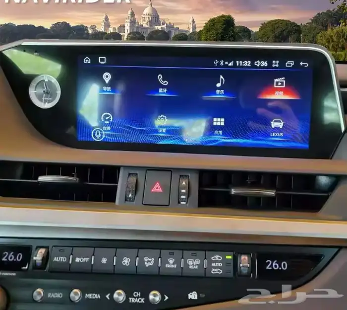 اصلاح شاشات لكزس اصلاح امبلي فاير جينسس لكزس مرسيدس 9