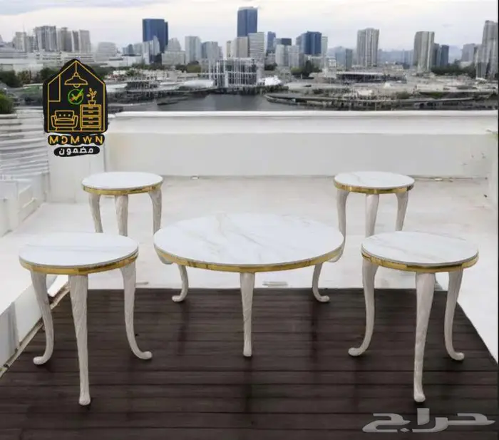 أحدث طاولات الخدمة والقهوة والشاي بشحن مجاني 5