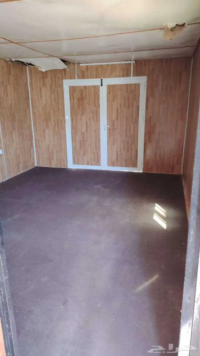 Porta Cabin بركس للبيع 12 متر غرفتين بدورة مياه ومطبخ 8