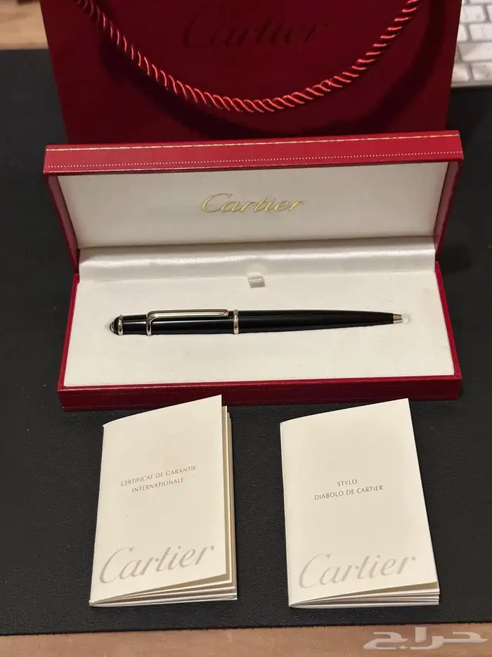 (تم البيع) قلم كارتير ديابلو جاف Cartier Diabolo Ballpoint 6