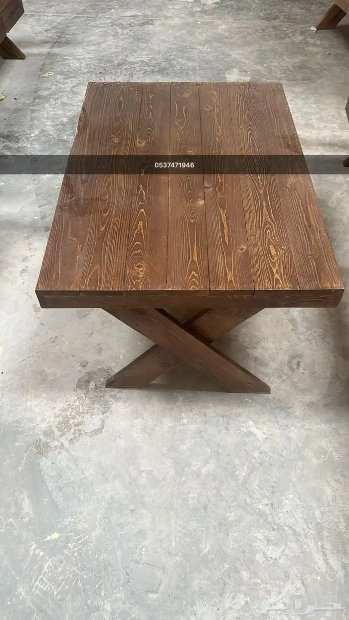 أطقم جلسات خشب 5