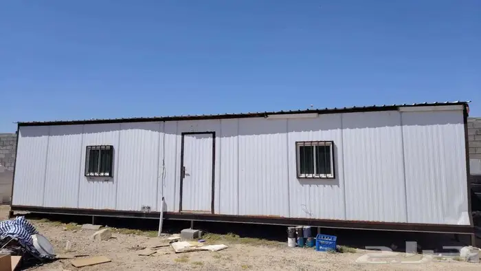 Porta Cabin بركس للبيع 12 متر غرفتين بدورة مياه ومطبخ 0