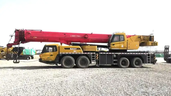 كرين 80 طن موجود الايجار 2021 crane 80 ton 0