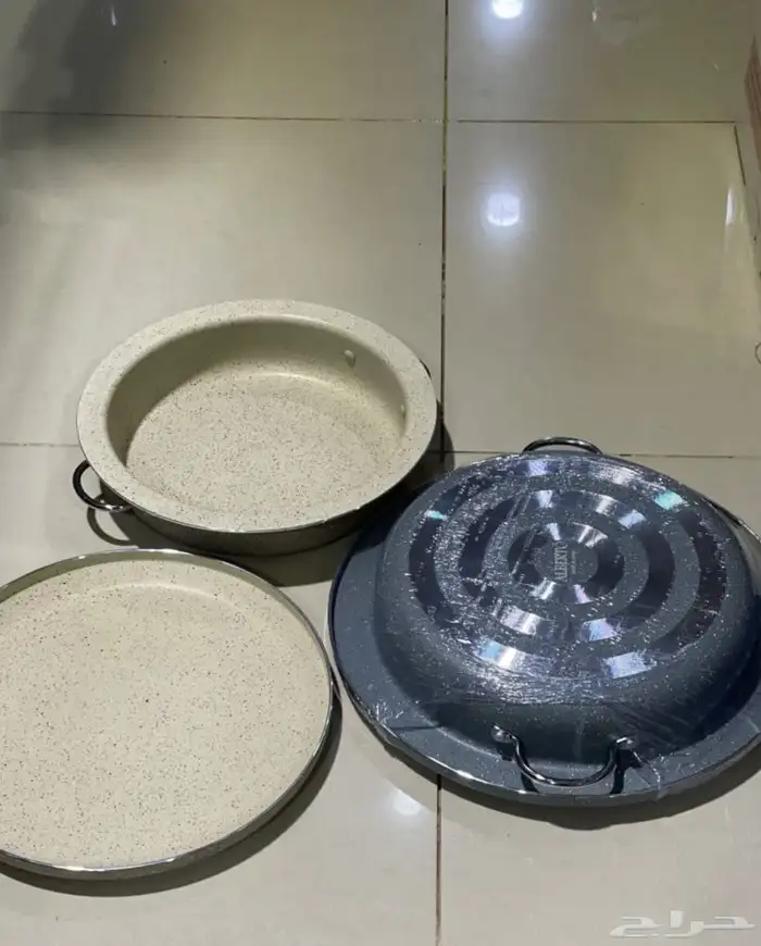 قدر المقلوبة مع صحن سراميك 1