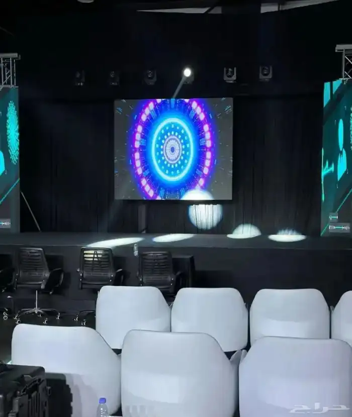 ايجار شاشات اضاءات ستيجات مسارح انظمة صوتيه 4