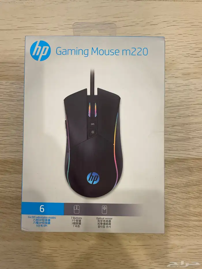 ماوس GAMING MOUSEM 220 من شركه HP المعروفه 2