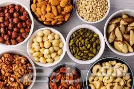 متاح جميع انواع المكسرات والقهوة جملة للفنادق و المحامص 0