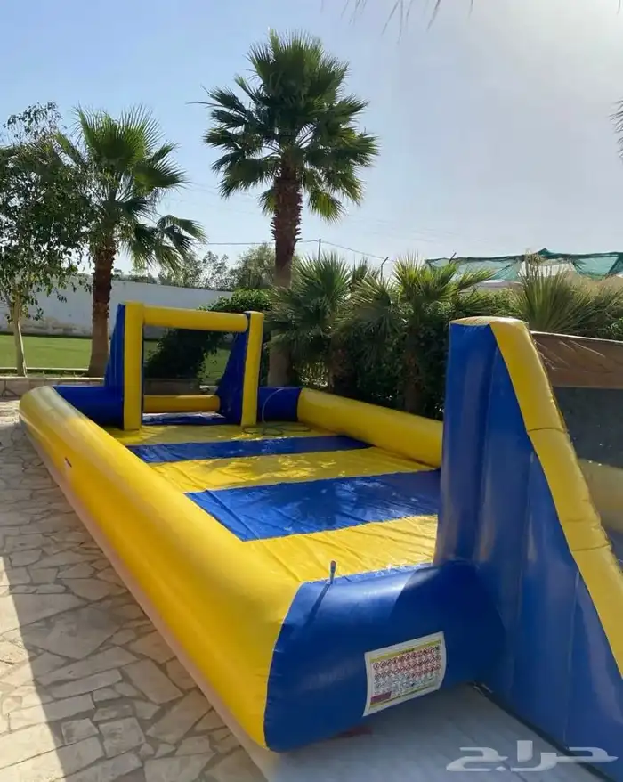 نطيطة - زحليقة مائية - ملاعب صابونية ( للإيجار 28