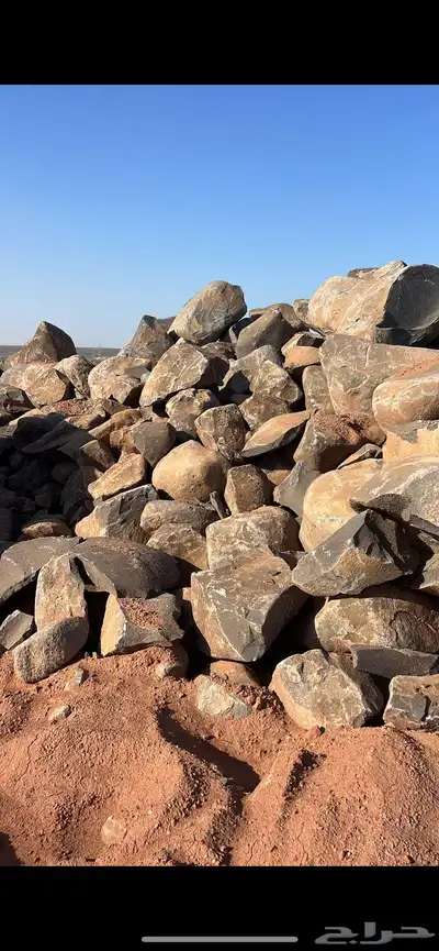 حجر نهري زينة مقاسات والألوان 13