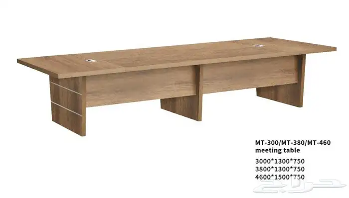 مكتب اخضر و جملي بيج جلد طقم فخم مكتب موظفين طاولة اجتماع 12