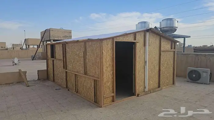 غرف خشب جميع المقاسات ضد المطر وشمس حواض رودس 0