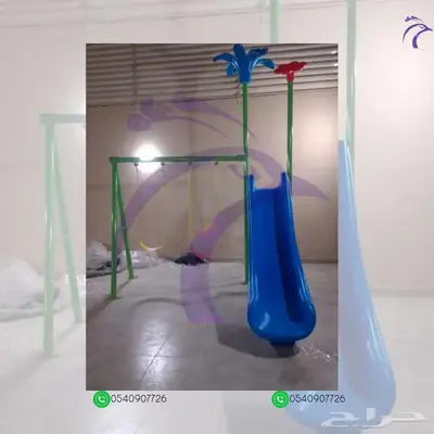 مراجيح وزحاليق حدائق للاطفال توصيل تركيب مجاني 0