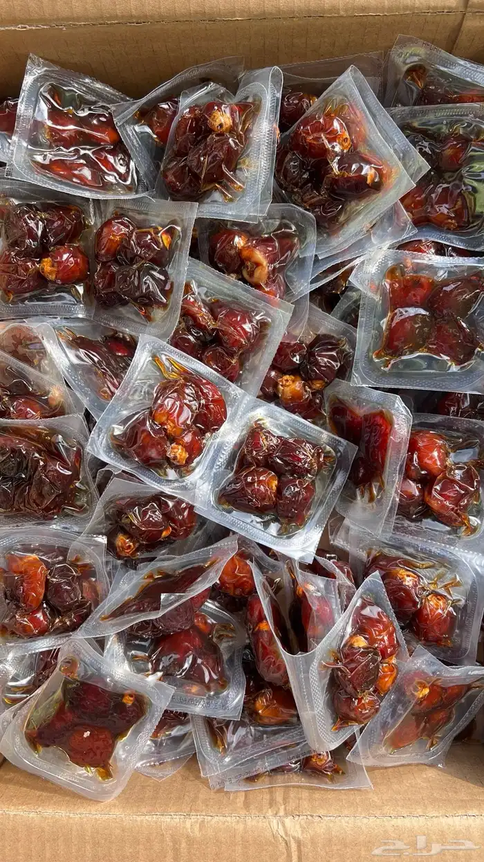 تمر افطار رخيص شريط مربعات تفطير 12