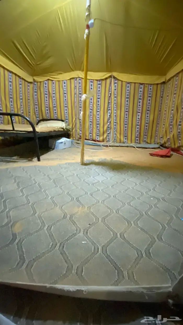 خيمه 4 4 بفرشه مع كرسي نوم 1
