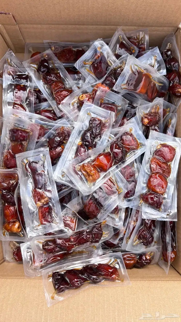 تمر افطار رخيص شريط مربعات تفطير 6