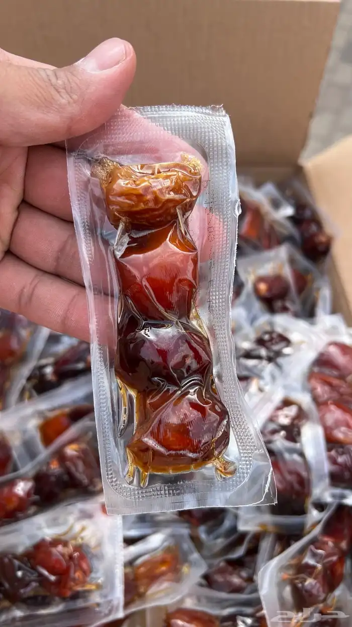 تمر افطار رخيص شريط مربعات تفطير 10