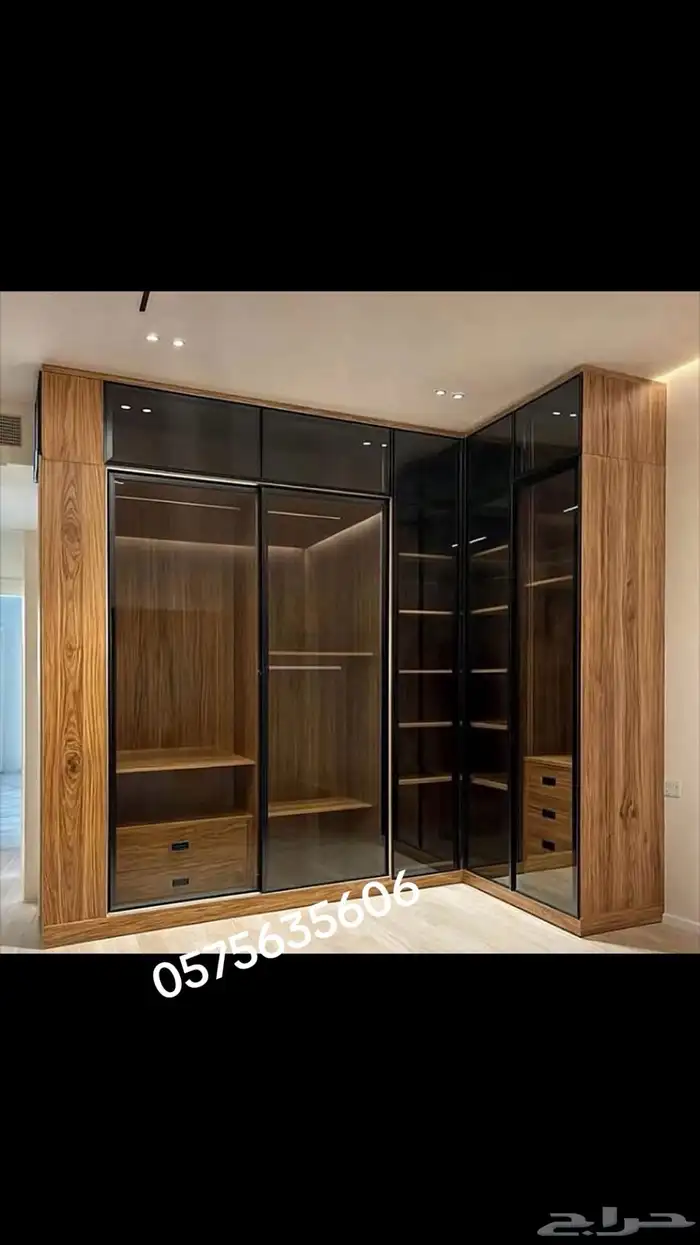 تفصل غرف نوم وتركيب كرات خشبية والتنجيد ودهان الأبواب 12