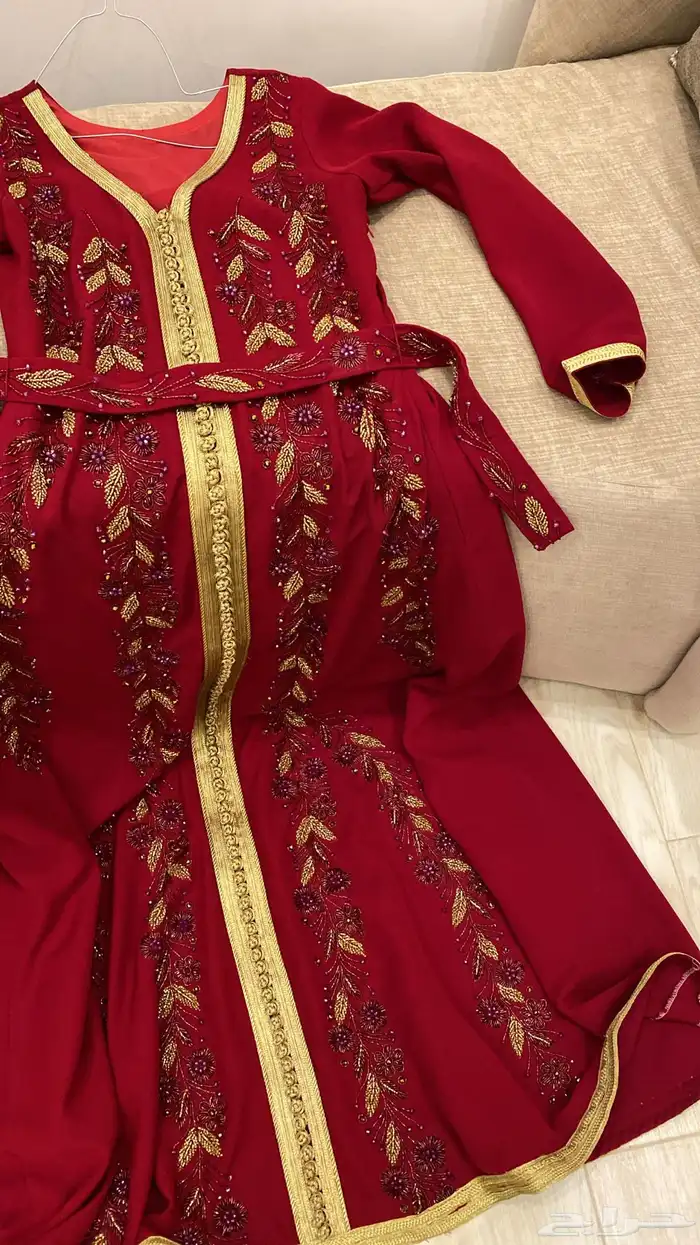 قفطان مغربي لبس مرة وحدة 0