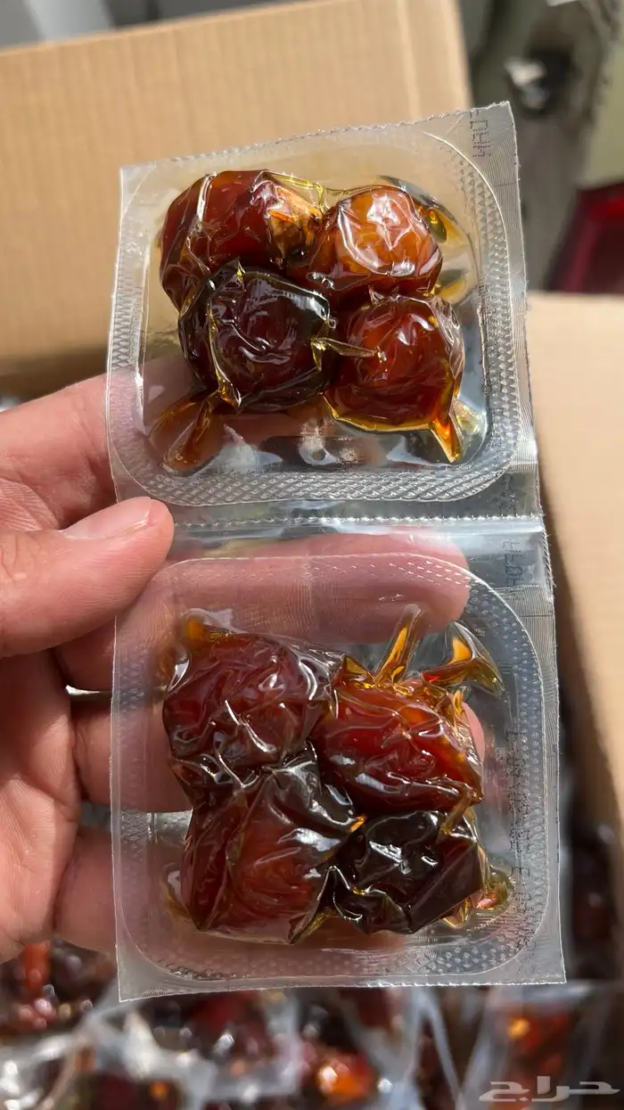 تمر افطار رخيص شريط مربعات تفطير 2