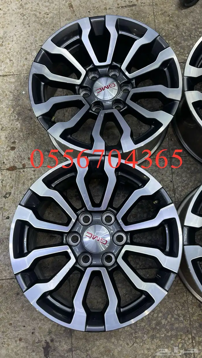 جنوط جمس سيرا AT4 مقاس 18 اصلي وكالة موديل 2024 6