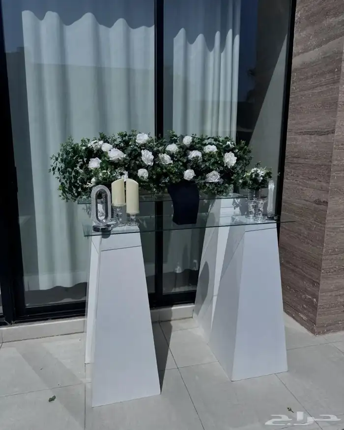 تنسيق  حفلات  طاولات   كراسي  سماعات  كوش  مداخل   استقبال 27