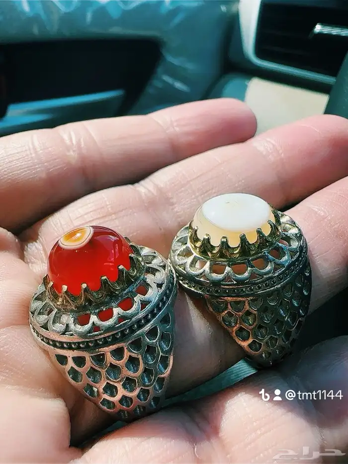 خواتم عقيق يمنيه نوادر 7