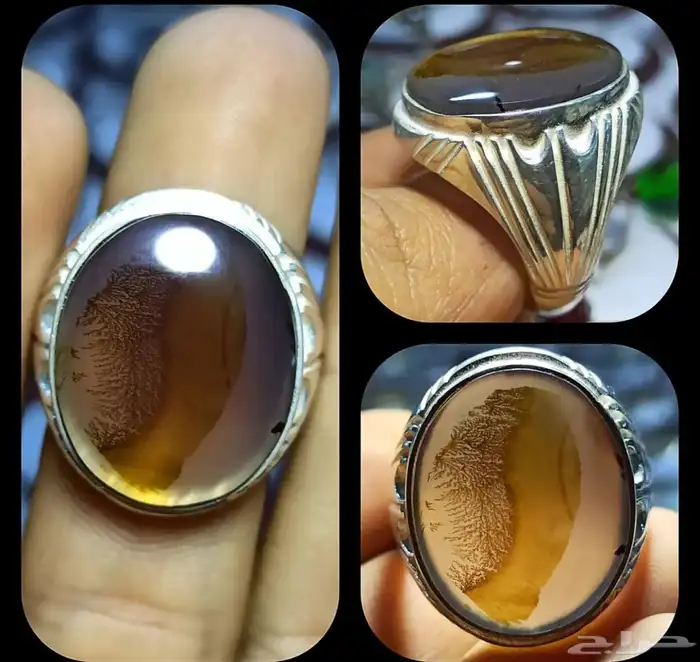 خواتم عقيق يمنيه نوادر 90