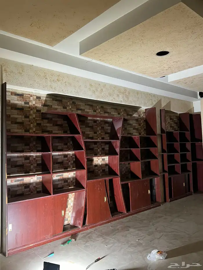 رفوف خشب مخابز معسلات 2