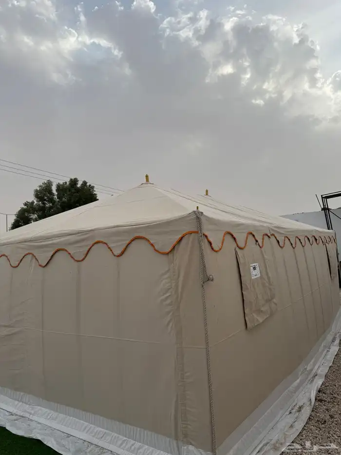 خيمة ملكية بدون حبال بدون أوتاد 8