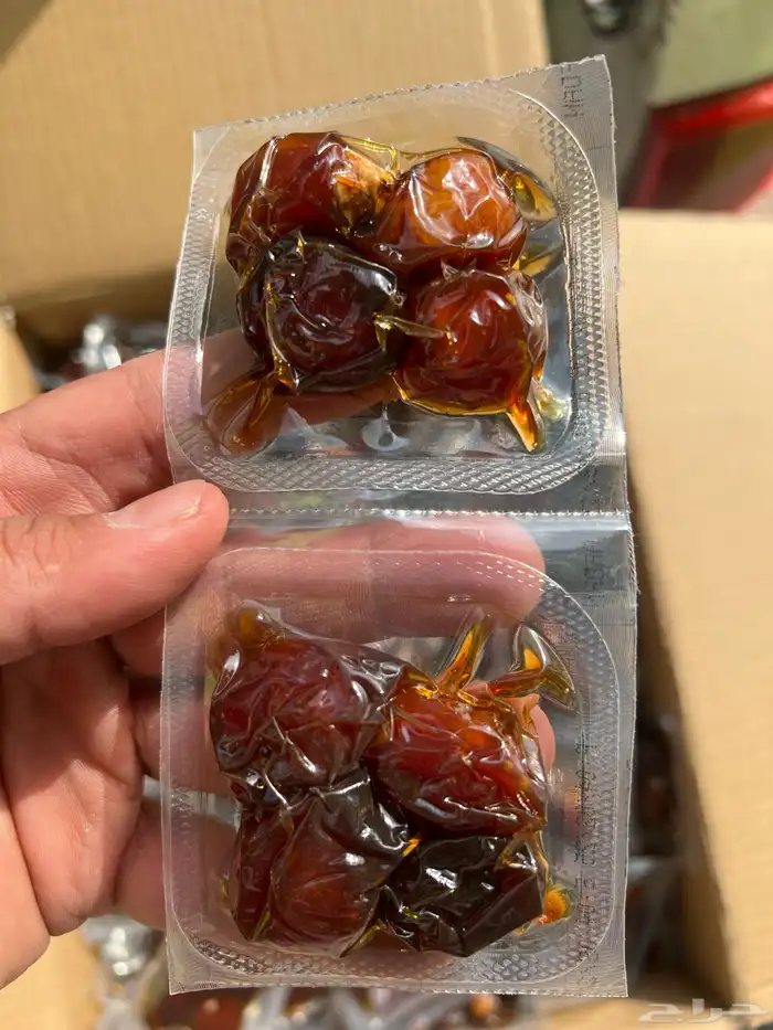 تمر افطار رخيص شريط مربعات تفطير 1