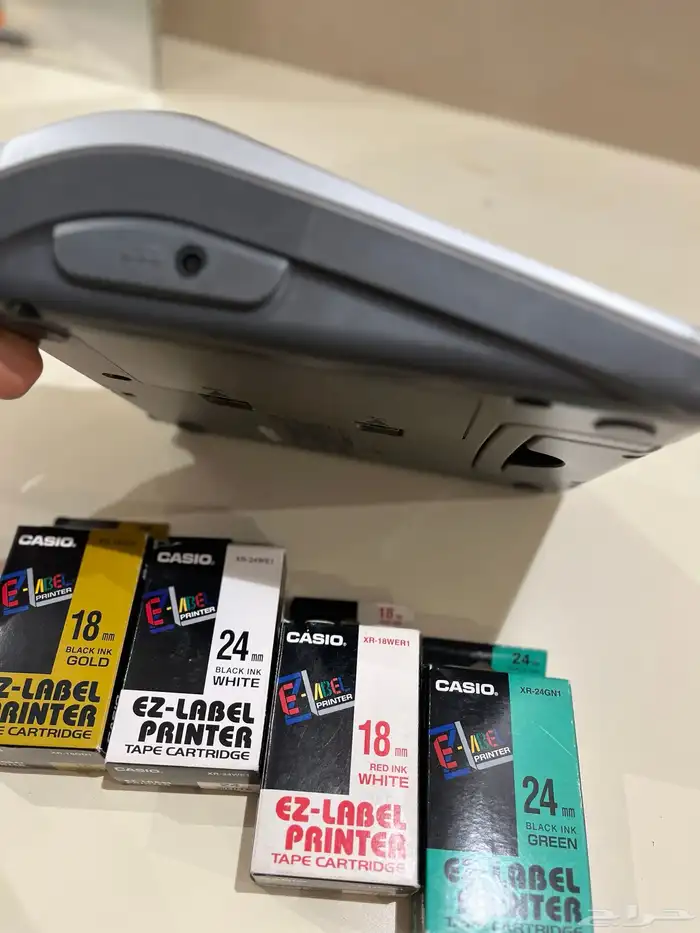طابعه كاسيو KL_7400تعمل بالبطارية والكهرباء ب 400 ريال 3