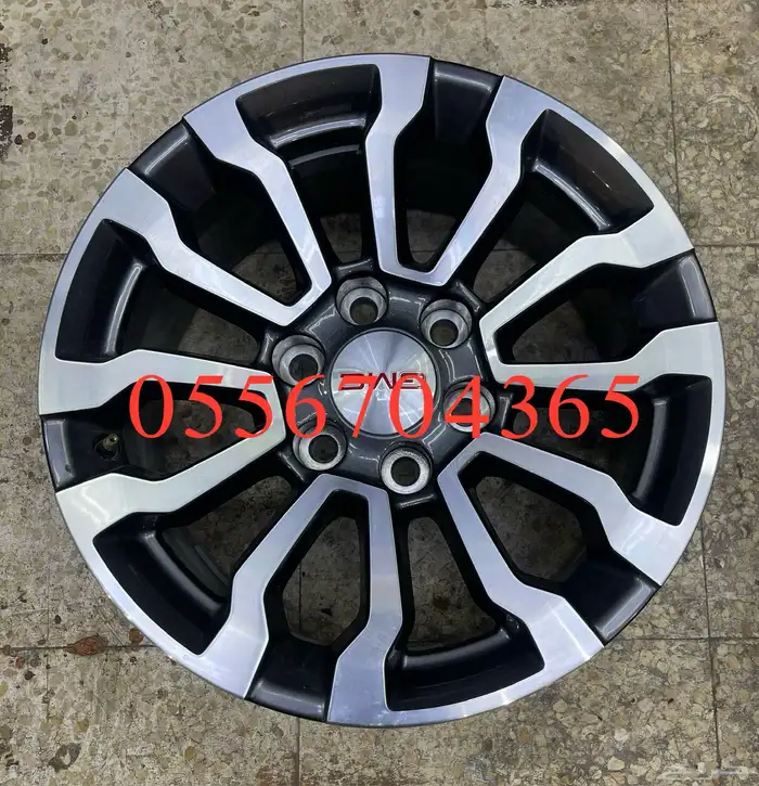 جنوط جمس سيرا AT4 مقاس 18 اصلي وكالة موديل 2024 8