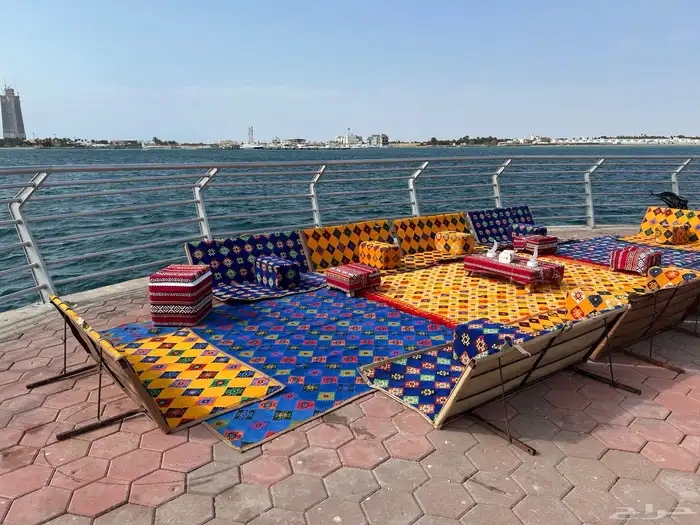 إيجار جلسات البحر يوجد لدينا مواقع مناسبة العائلات 6